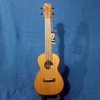 Ohana Concert CK-50MG Solid Cedar Top / Laminate Exotic Mahogany Ukulele h368