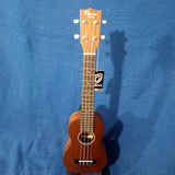 Ohana Super Soprano Long Neck SK-30M All Solid Mahogany Satin Ukulele h369