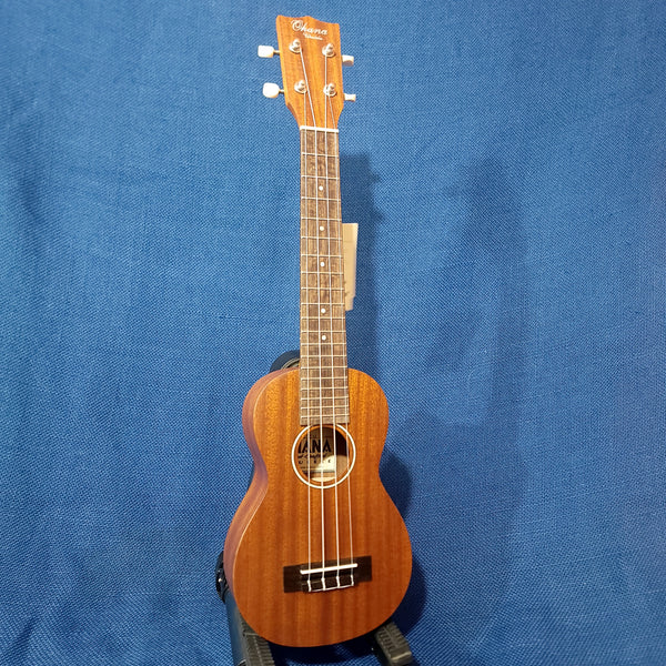 Ohana Super Soprano Long Neck SK-30M All Solid Mahogany Satin Ukulele h370