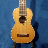 Ohana Super Soprano Long Neck SK-250M All Solid Cedar / Acacia Ukulele h371