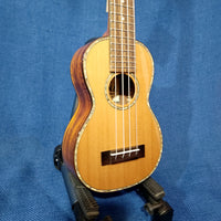 Ohana Super Soprano Long Neck SK-250M All Solid Cedar / Acacia Ukulele h372