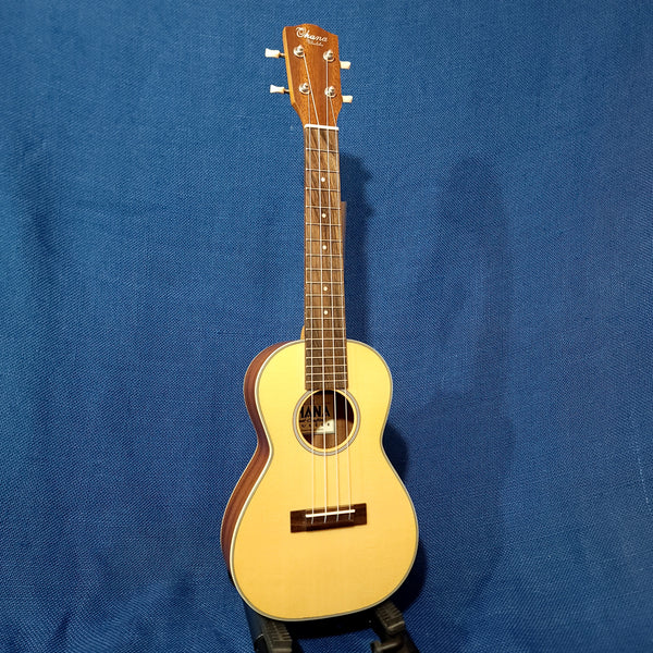 Ohana Concert CK-22 Solid Spruce Top / Laminate Mahogany Ukulele h374