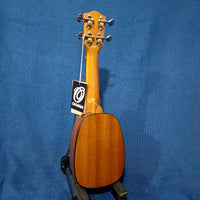 Ohana Pineapple Sopranissimo TTPK-70G All Solid Spruce / Mahogany Teenie Tiny Ukulele h385