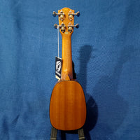 Ohana Pineapple Sopranissimo TTPK-70G All Solid Spruce / Mahogany Teenie Tiny Ukulele h385