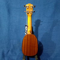 Ohana Pineapple Sopranissimo TTPK-70G All Solid Spruce / Mahogany Teenie Tiny Ukulele h386