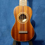 Ohana Sopranino Pequeno Nunes Vintage Style All Solid Mahogany Ukulele h387