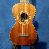 Ohana Sopranino Pequeno Nunes Vintage Style All Solid Mahogany Ukulele h388