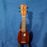 Ohana Sopranissimo Pineapple TTPK-25G Solid Mahogany Teenie Tiny Ukulele h391