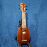 Ohana Sopranissimo Pineapple TTPK-25G Solid Mahogany Teenie Tiny Ukulele h391