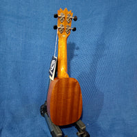 Ohana Sopranissimo Pineapple TTPK-25G Solid Mahogany Teenie Tiny Ukulele h391