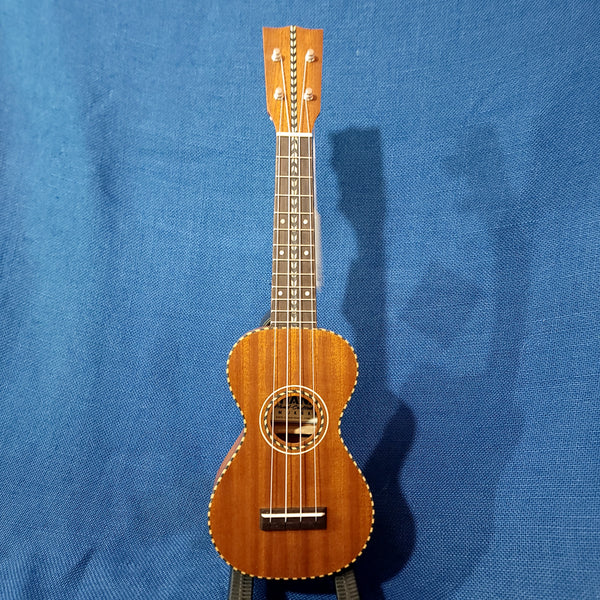 Ohana Soprano SK-28 Vintage Nunes Style All Solid Mahogany Ukulele h394