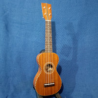 Ohana Soprano SK-28 Vintage Nunes Style All Solid Mahogany Ukulele h394