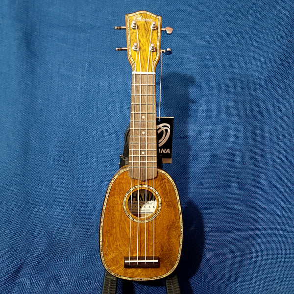 Ohana Pineapple Sopranissimo TTPK-220G All Solid Mango Teenie Tiny Ukulele h397