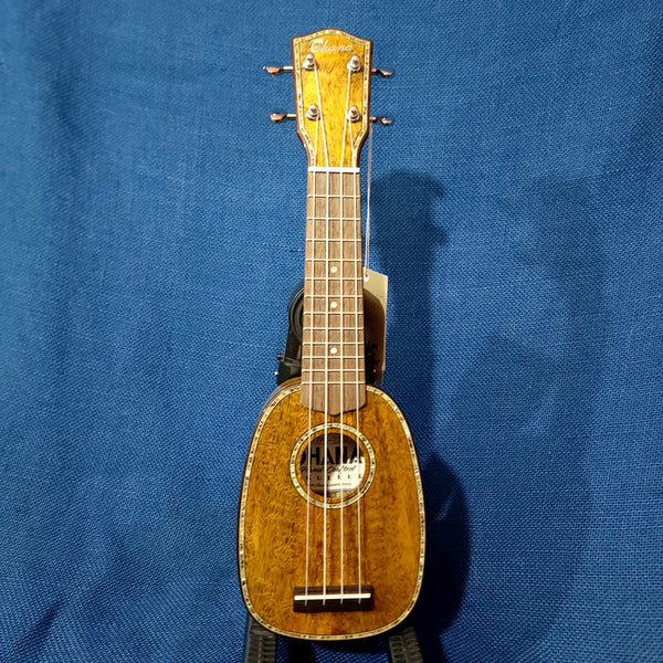 Ohana Pineapple Sopranissimo TTPK-220G All Solid Mango Teenie Tiny Ukulele h401