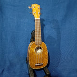 Ohana Pineapple Sopranissimo TTPK-220G All Solid Mango Teenie Tiny Ukulele h402