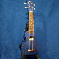 Ohana Sopranissimo O'Nina Blue SK-08BL Laminate Willow Teenie Tiny Ukulele h406