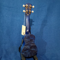 Ohana Sopranissimo O'Nina Blue SK-08BL Laminate Willow Teenie Tiny Ukulele h407