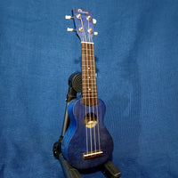 Ohana Sopranissimo O'Nina Blue SK-08BL Laminate Willow Teenie Tiny Ukulele h408