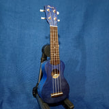 Ohana Sopranissimo O'Nina Blue SK-08BL Laminate Willow Teenie Tiny Ukulele h408