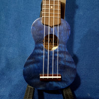 Ohana Sopranissimo O'Nina Blue SK-08BL Laminate Willow Teenie Tiny Ukulele h409