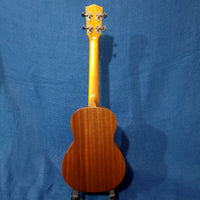 Ohana Tenor Starter Pack TK-10 Laminate Mahogany Ukulele Bag, Tuner, Strap, Button h410