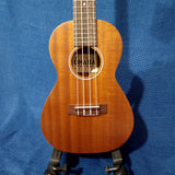 Ohana Concert CK-10 Starter Pack Laminate Mahogany Ukulele, Bag, Tuner, Strap, Button h433