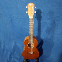 Ohana Concert CK-10 Starter Pack Laminate Mahogany Ukulele, Bag, Tuner, Strap, Button h433