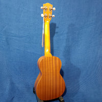 Ohana Concert CK-10 Starter Pack Laminate Mahogany Ukulele, Bag, Tuner, Strap, Button h433