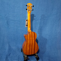 Ohana Concert CK-35GCE All Solid Mahogany Gloss Cutaway A/E Ukulele h436