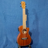 Ohana Concert CK-35GCE All Solid Mahogany Gloss Cutaway A/E Ukulele h437