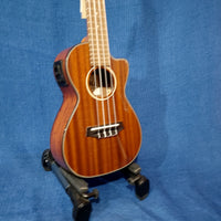 Ohana Concert CK-35GCE All Solid Mahogany Gloss Cutaway A/E Ukulele h437