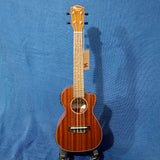 Ohana Concert CK-35GCE All Solid Mahogany Gloss Cutaway A/E Ukulele h437