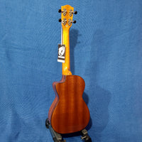 Ohana Concert CK-35GCE All Solid Mahogany Gloss Cutaway A/E Ukulele h437
