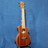 Ohana Concert CK-35GCE All Solid Mahogany Gloss Cutaway A/E Ukulele h439