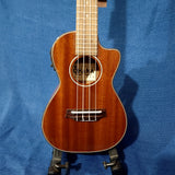 Ohana Concert CK-35GCE All Solid Mahogany Gloss Cutaway A/E Ukulele h439