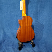 Ohana Concert CK-35GCE All Solid Mahogany Gloss Cutaway A/E Ukulele h439