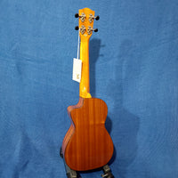 Ohana Concert CK-35GCE All Solid Mahogany Gloss Cutaway A/E Ukulele h439