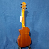Ohana Concert CK-35GCE All Solid Mahogany Gloss Cutaway A/E Ukulele h439