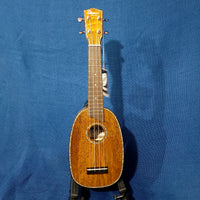 Ohana Soprano Pineapple PK-220G All Solid Mango Ukulele h460