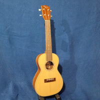 Ohana Concert CK-22 Blem Solid Spruce Top / Laminate Mahogany Ukulele h520