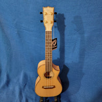 Ohana Concert CK-75CG All Solid Spruce / Flame Maple Cutaway Ukulele h531