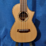 Ohana Concert CK-75CG All Solid Spruce / Flame Maple Cutaway Ukulele h531