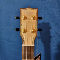 Ohana Concert CK-75CG All Solid Spruce / Flame Maple Cutaway Ukulele h531