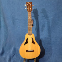Ohana Concert Vita VKC-70 Blem Solid Spruce Top/ Laminate Mahogany Ukulele h532