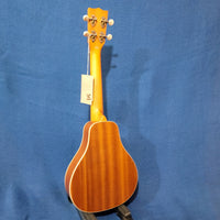 Ohana Concert Vita VKC-70 Blem Solid Spruce Top/ Laminate Mahogany Ukulele h539