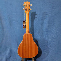 Ohana Concert Vita VKC-70 Blem Solid Spruce Top/ Laminate Mahogany Ukulele h539