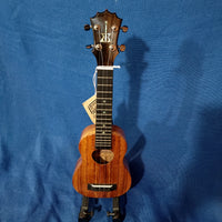 KoAloha Soprano Solid Koa KSM-00 Made in Hawaii Ukulele w/ KoAloha Hard Case Included in Price h547