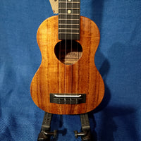 KoAloha Soprano Solid Koa KSM-00 Made in Hawaii Ukulele w/ KoAloha Hard Case Included in Price h547