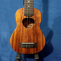 KoAloha Soprano Solid Koa KSM-10 Made in Hawaii Ukulele w/ KoAloha Brand Hard Case Included h546