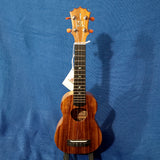KoAloha Soprano Solid Koa KSM-10 Made in Hawaii Ukulele w/ KoAloha Brand Hard Case Included h546